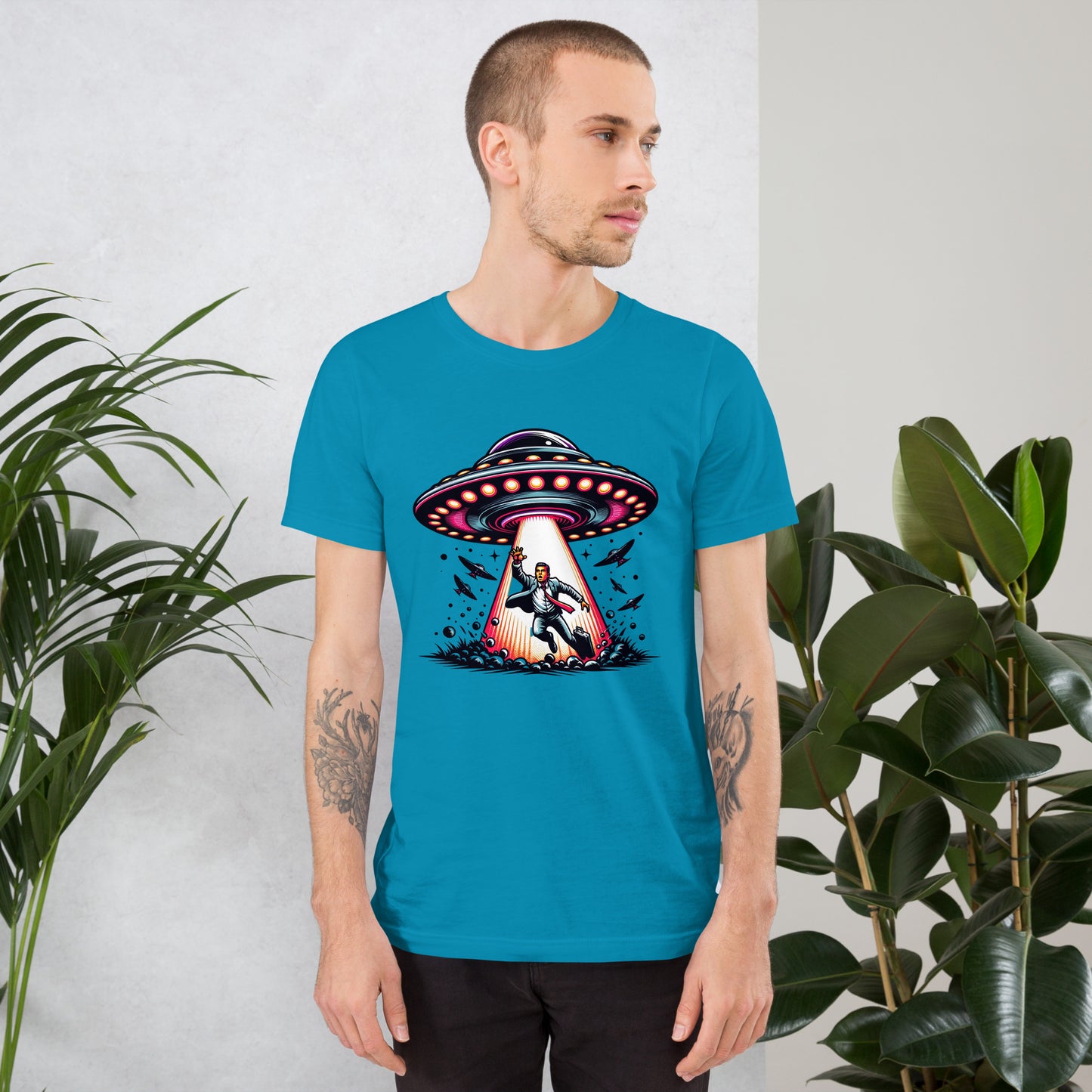 UFO/UAP Abduction - Men's T-Shirt