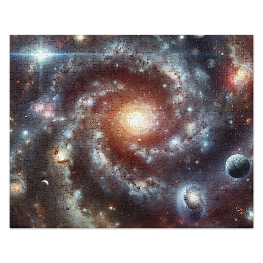 Deep space galaxies - Jigsaw puzzle