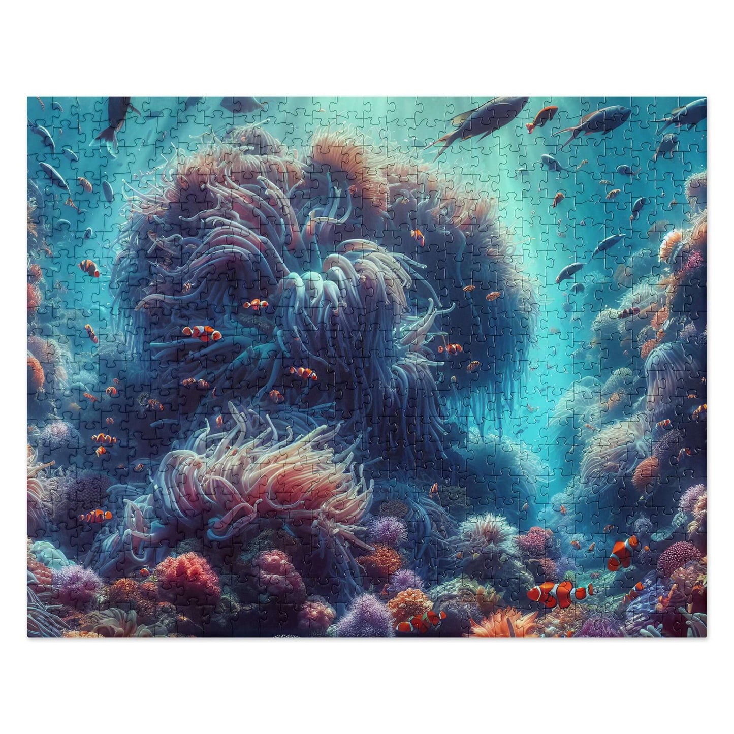 Underwater ocean plants and aquatic life - Jigsaw Puzzle