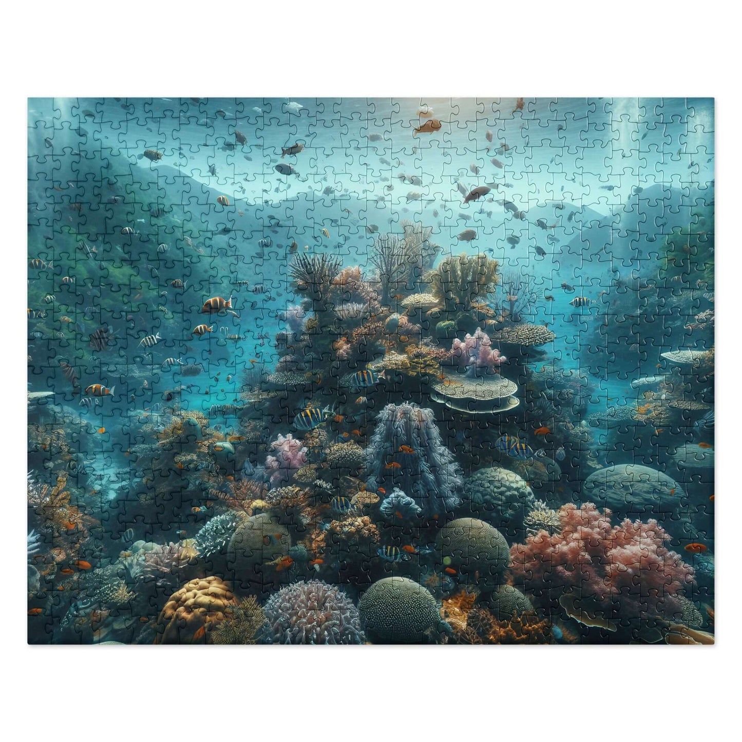 Underwater ocean plants and aquatic life - Jigsaw Puzzle