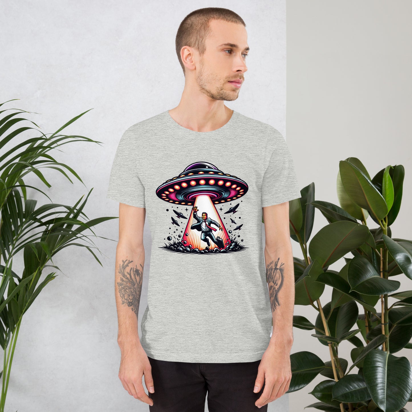 UFO/UAP Abduction - Men's T-Shirt