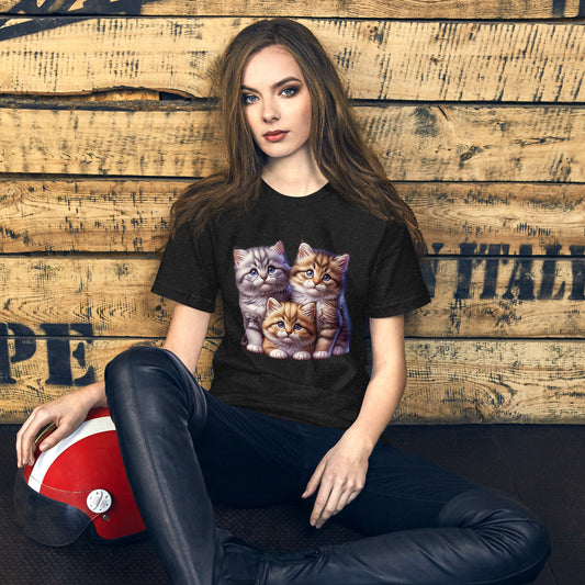 3 Adorable Kittens - Women's T-Shirt