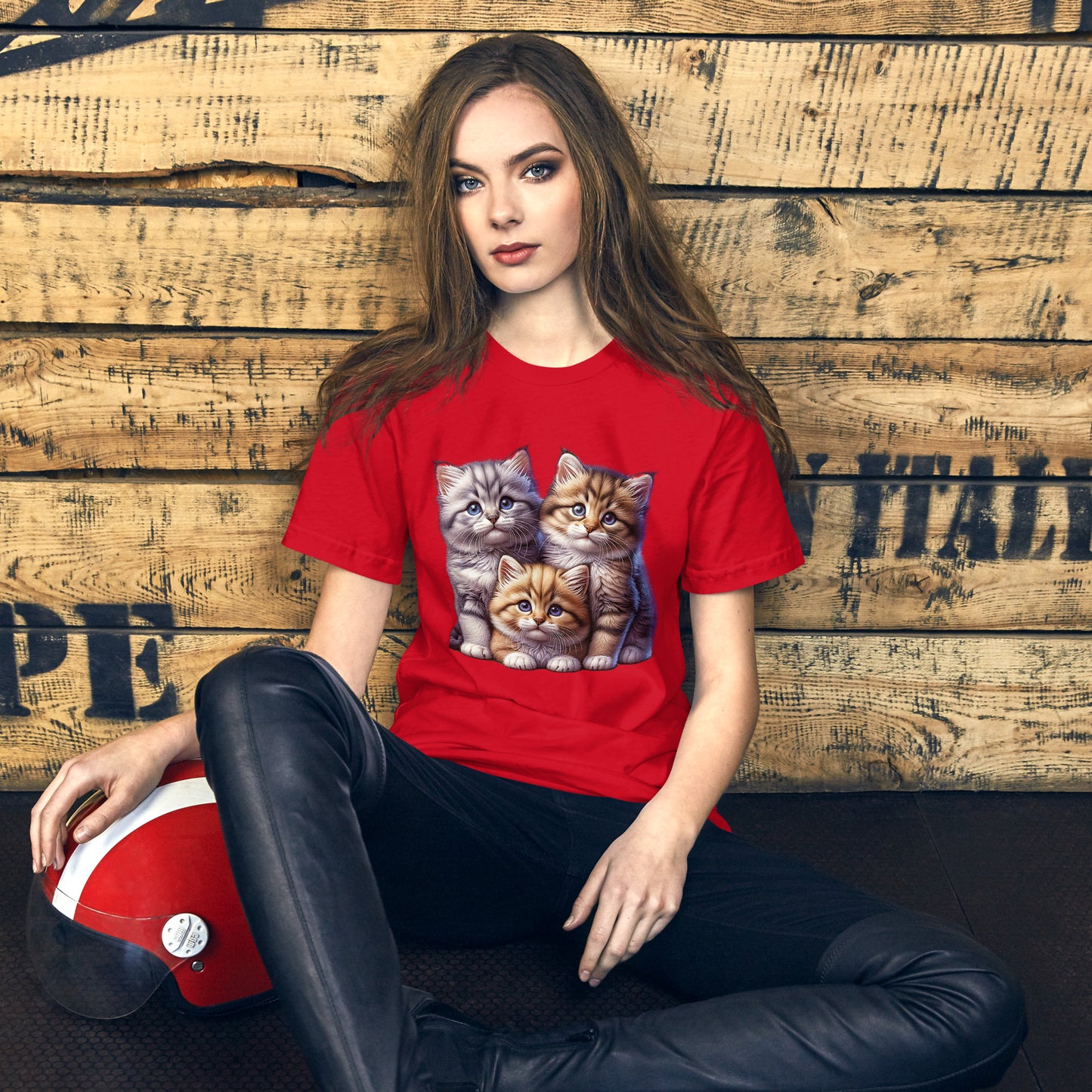 3 Adorable Kittens - Women's T-Shirt