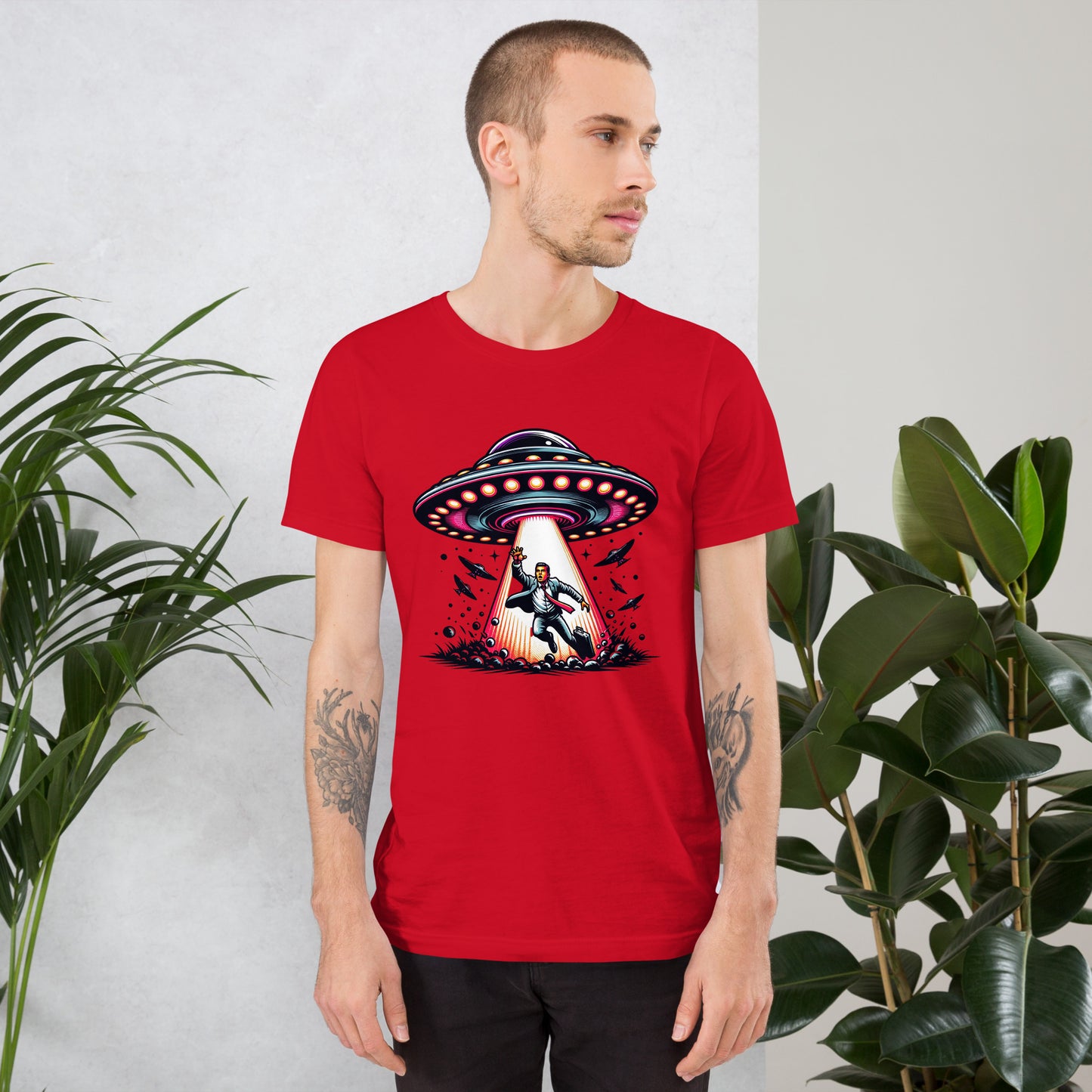 UFO/UAP Abduction - Men's T-Shirt