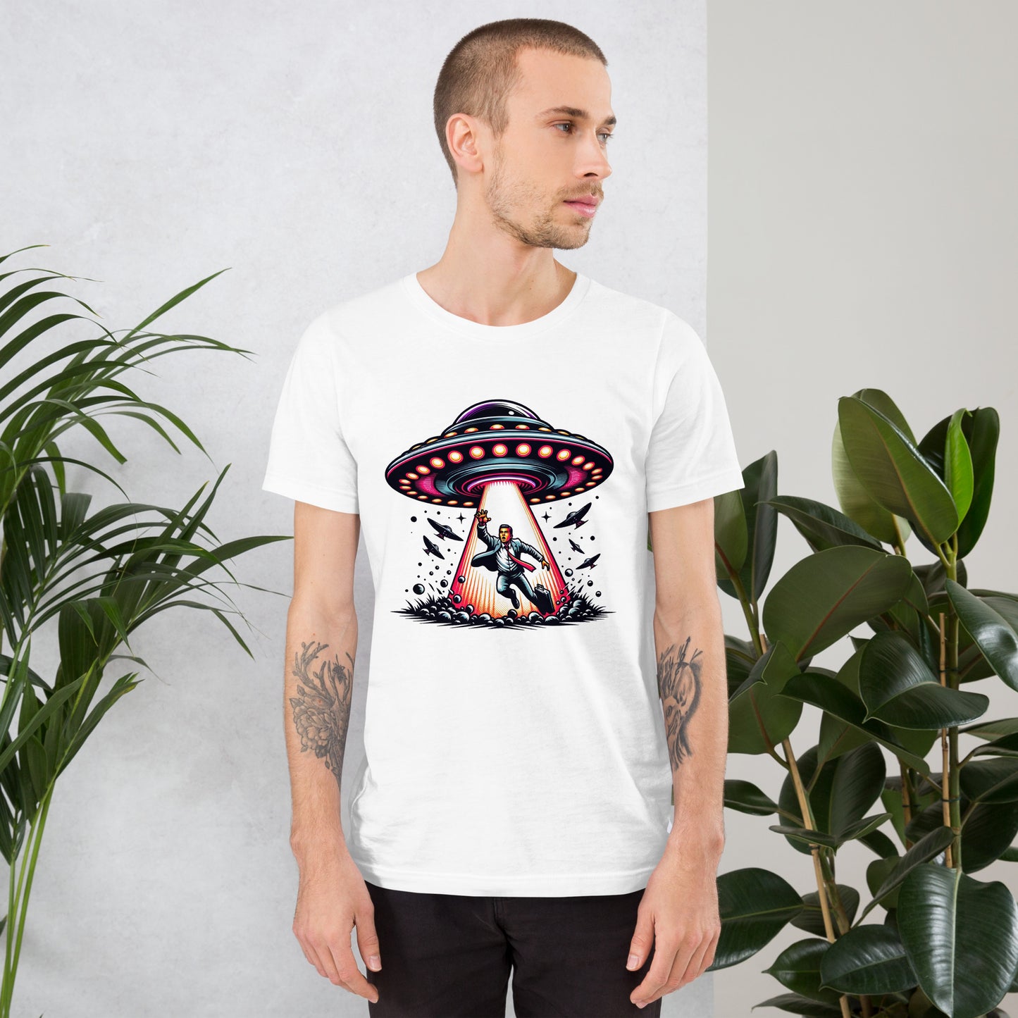 UFO/UAP Abduction - Men's T-Shirt